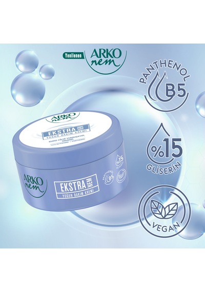 Arko Nem Yoğun Bakım Kremi Ekstra Nemlendirici 250+60 Ml