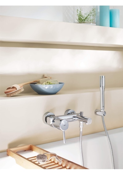 Grohe Concetto Tek Kumandalı Banyo Bataryası - 32211001 Altın