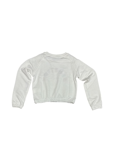 E Çocuk Bnt-g21567 Benetton Çocuk Sweatshirt Beyaz Beyaz