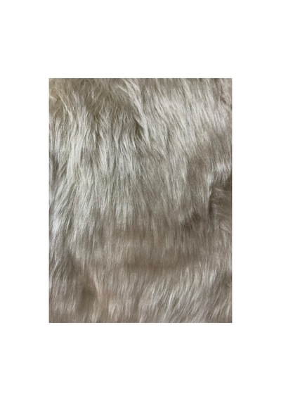 Zp Ymf Uzun Tüylü, Bej Krem Brisa Peluş Kumaş 100x150cm Ev Tekstili Peluş Kumaş Bej Bej
