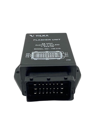 Yılka 24v Flaşör 24 Uçlu 4 X 21w + 2 X Led + 2 X 21w Otokar