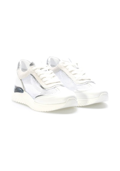 Fast Step Hakiki Deri Kadın Casual Ayakkabı 757za25076 Beyaz Gümüş Beyaz - Gümüş