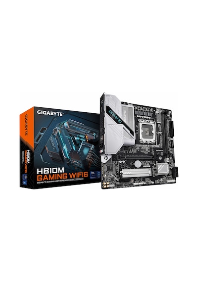 Gigabyte H810m Gaming Wifi6 Ddr5 6400mhz Oc M.2 Hdmı/dp Pcıe 4.0 1851p Matx Anakart
