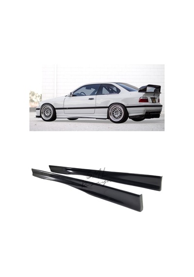 BMW E36 Yan Marşpiyel Plastik BMW E36 Yan-Marşbiyel-Marşbiel-Ek