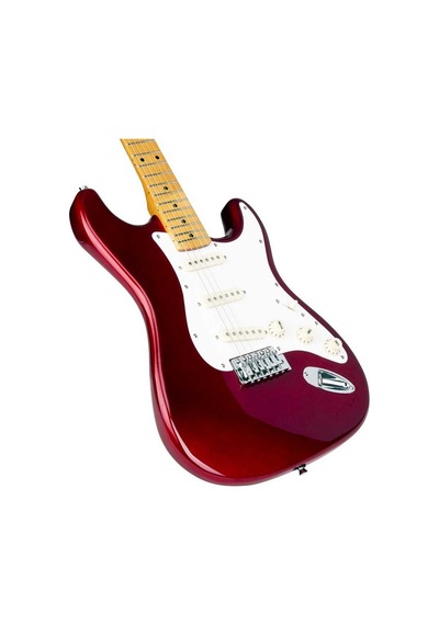 Sx Stratocaster Elektro Gitar Candy Apple Red