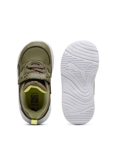 Puma Fun Racer Scrıbble Bebek Ayakkabısı 400877 02 Yeşil