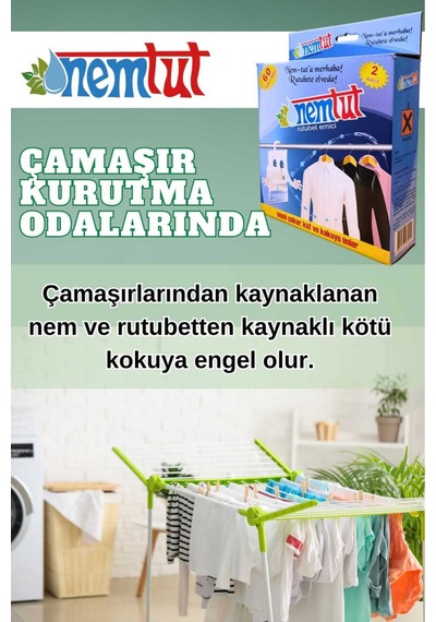 Rutubet Giderici Nem Toplayıcı Koku Küf Ve Korozyon Önleyici 10 Kutu 20 Paket 10 Kg