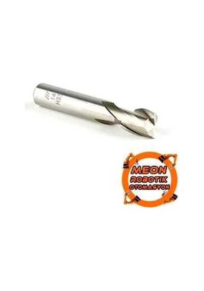 Hss 2 Agızlı Parmak Freze 8 Mm
