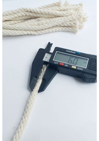 Ispirto Ocağı Fitili 10 Adet Çap: 6 Mm