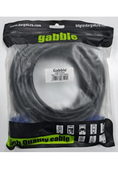 Gabble Gab-vga05 5mt Vga Data Kablo