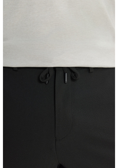 AC&Co / Altınyıldız Classics Erkek Sıyah Slim Fit Dar Kesim Gofre Desenli Beli Bağlamalı Yan Cepli Travel Casual Pantolon Siyah AC&Co / Altınyıldız Classics Erkek Sıyah Slim Fit Dar Kesim Gofre Desenli Beli Bağlamalı Yan Cepli Travel Casual Pantolon Siyah