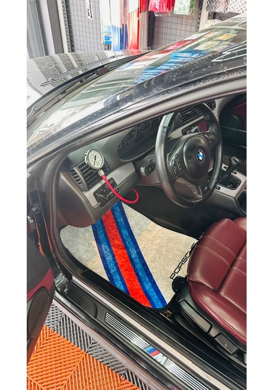 Beyaz Porsche Lüks Halı Paspas Takımı
