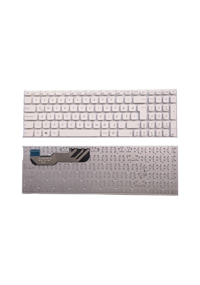Asus Uyumlu A541Na A541Na-Gq348T Notebook Klavye (Beyaz Tr) - 541967581