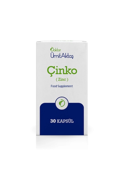 Dr. Ümit Aktaş Çinko Takviyesi 30 Kapsül