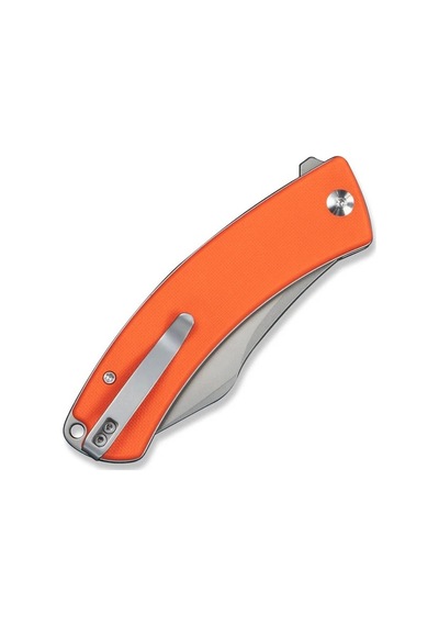 Civivi Outlaw Muk Orange G10 Handle Stonewashed 14c28n Blade Kamp Çakı Turuncu