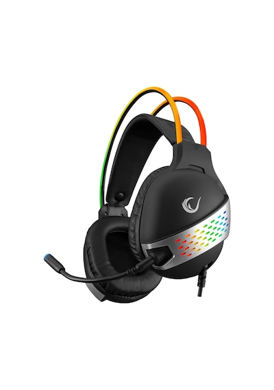 Rampage RM-K37 Black Eagle Mikrofonlu 7.1 Surround RGB Kulak Üstü Oyuncu Kulaklığı Rampage RM-K37 Black Eagle Mikrofonlu 7.1 Surround RGB Kulak Üstü Oyuncu Kulaklığı