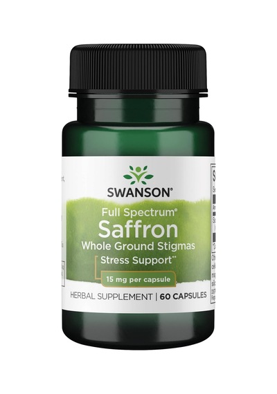 Swanson Full Saffron Safran Whole Ground Stigmas Mood Support