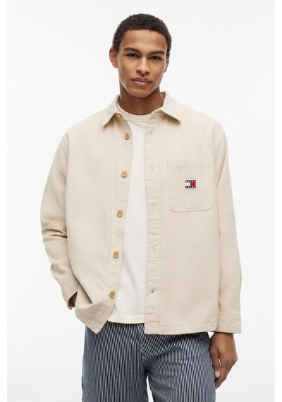 Tommy Hilfiger Erkek Tjm Brıck Cord Overshırt Ext Dm0dm21698-thacı-16123 Krem