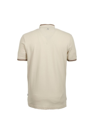 Erkek Taş Slim Fit Hakim Yaka Ribanalı Baskılı %100 Pamuk T-shirt Jeans 1975-taş Taş Erkek Taş Slim Fit Hakim Yaka Ribanalı Baskılı %100 Pamuk T-shirt Jeans 1975-taş Taş