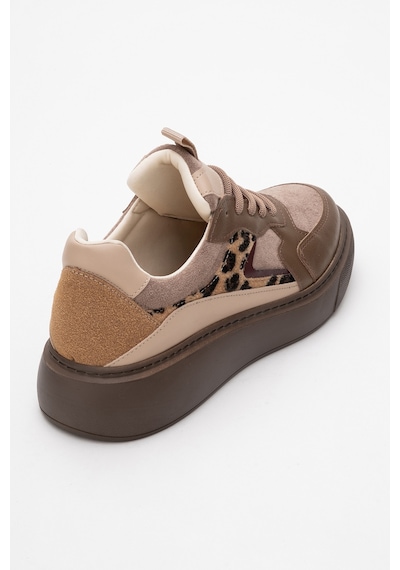 Luvishoes Luvi Shoes Aere Kahverengi Desenli Kadın Spor Ayakkabı Kahverengi Luvishoes Luvi Shoes Aere Kahverengi Desenli Kadın Spor Ayakkabı Kahverengi