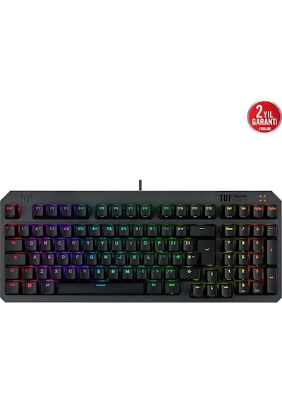 Asus Tuf Gaming K3 Gen Iı Optical Mechanical Rgb Blue Switch Ip57 Kablolu Gaming Klavye Asus Tuf Gaming K3 Gen Iı Optical Mechanical Rgb Blue Switch Ip57 Kablolu Gaming Klavye
