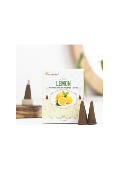 Aromatika Limon Aromalı Konik Tütsü