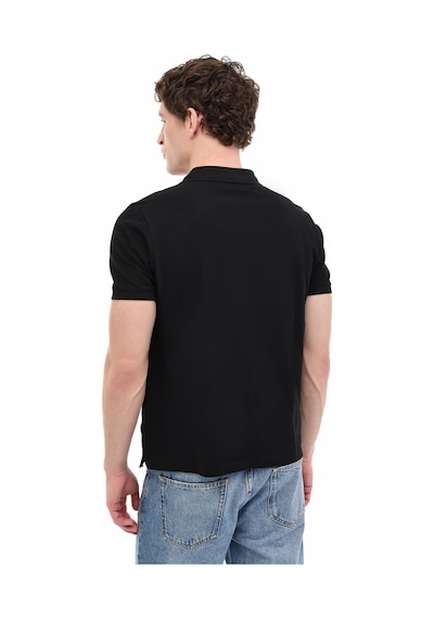Lumberjack Mb Ct953 Polo T-sh 6fx Erkek Kısa Kol Polo Tişört Siyah