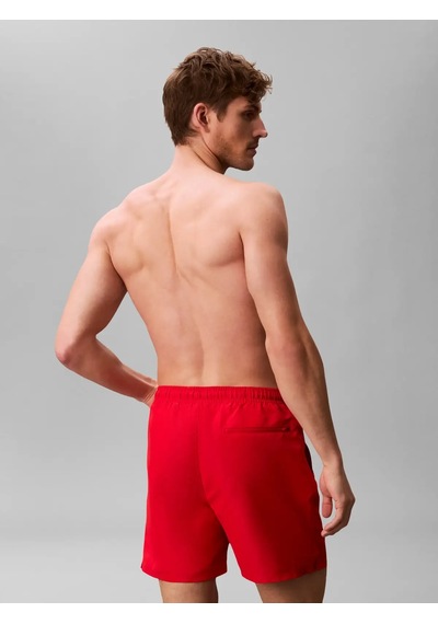 Calvin Klein Medıum Drawstrıng Kırmızı Erkek Orta Boy Deniz Şortu