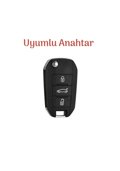 Peugeot 508 Uyumlu Anahtar Kılıfı
