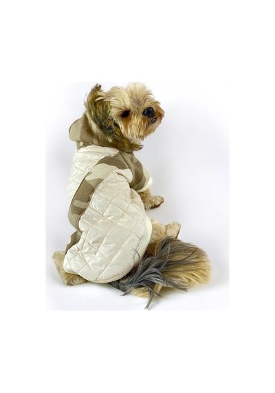 Kamuflaj Comfy Köpek Montu, Köpek Ceketi, Köpek Dış Giyim