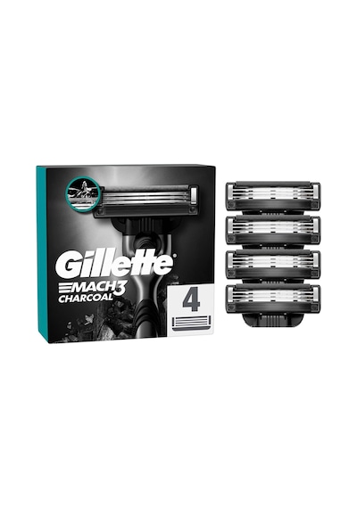 Gillette Mach3 Kömür Yedek Tıraş Bıçağı 4'lü 2 Adet