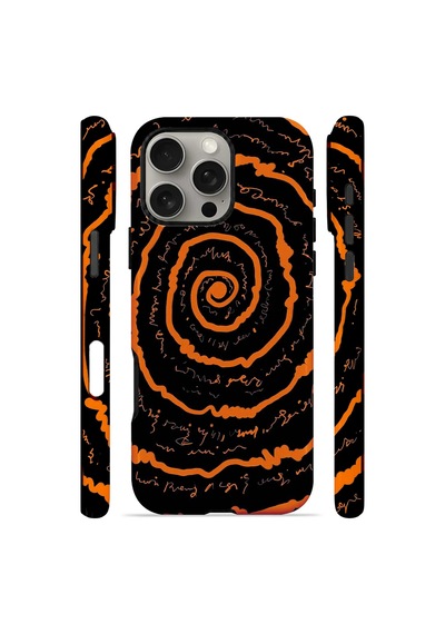 Velvoria Valestra Spiral Scream Apple Apple iPhone Uyumlu 16 Pro Max Magsafe Koruma Kılıfı Valestra Magline - Spiral Scream