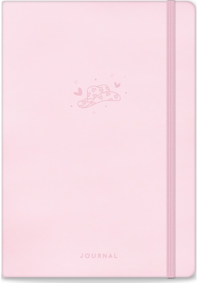 A5 Bullet Journal Noktalı Defter 140 Gr. 80 Yaprak Cotton Candy Pembe