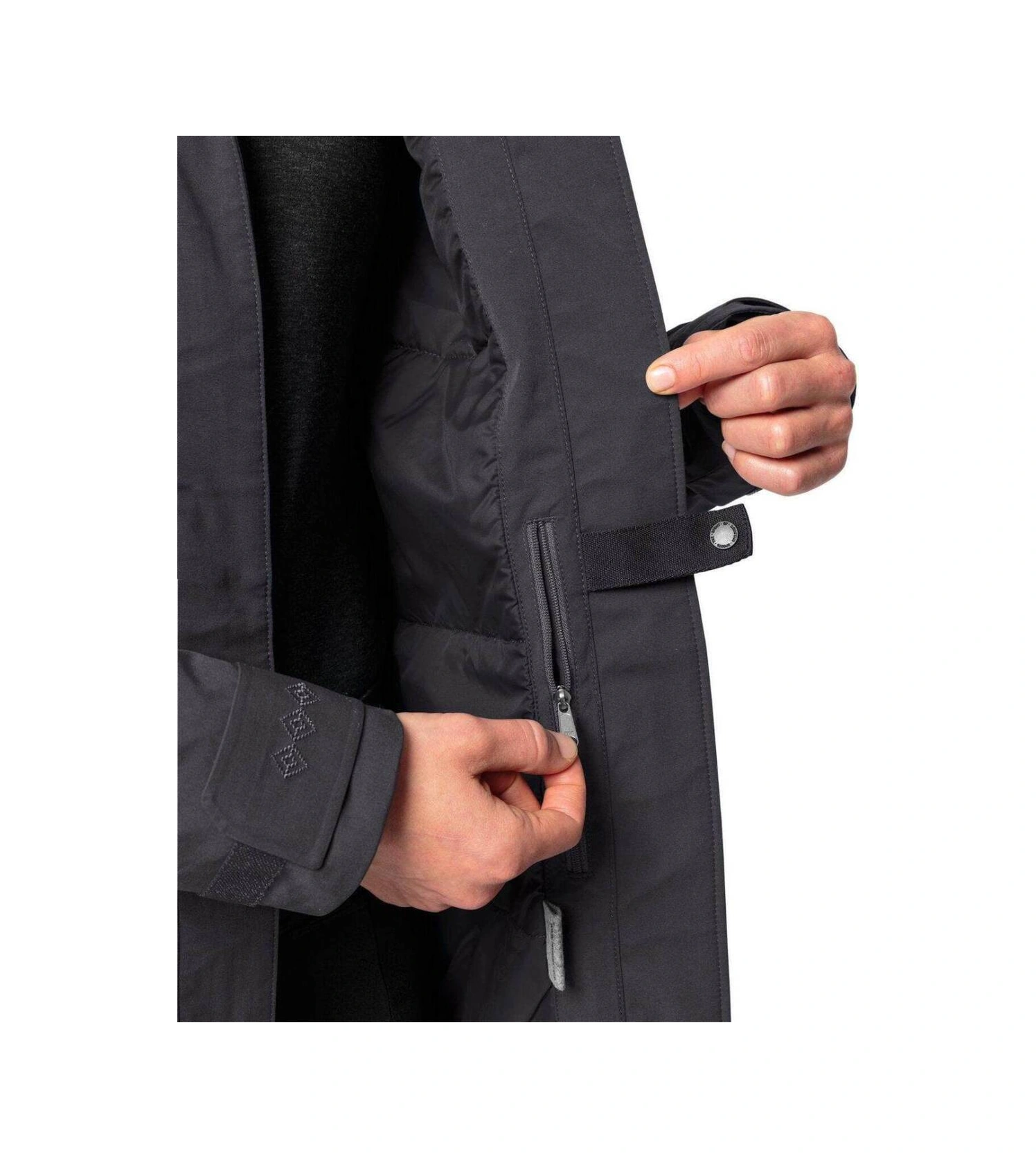 Vaude Skomer Iı Wool Kadın Parka 43364 Black