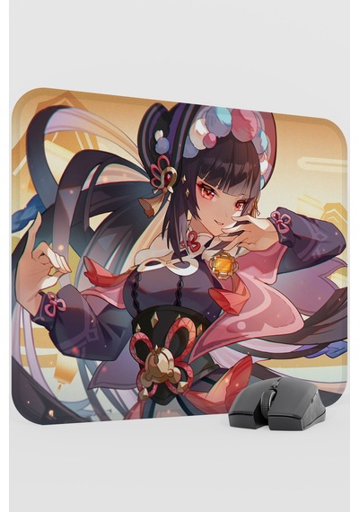 Yun Jin Genshin Impact Anime Oyuncu V2 - 48x40 Xl Gaming Mouse Pad Fare Altlığı