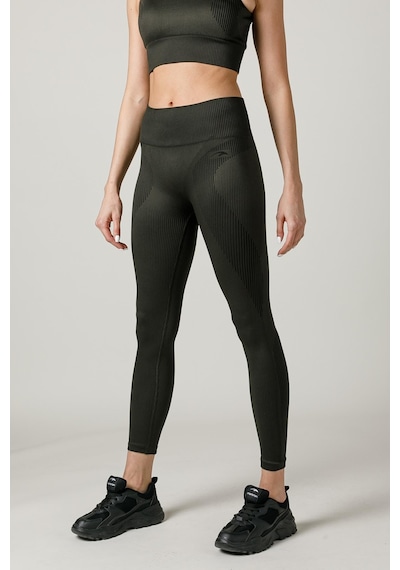 Maraton Active Slimfit Kadın Spor Haki Tayt 812082-haki Haki