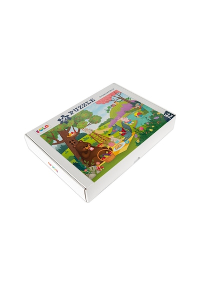 96 Parça Yer Puzzle – Ormanda Piknik