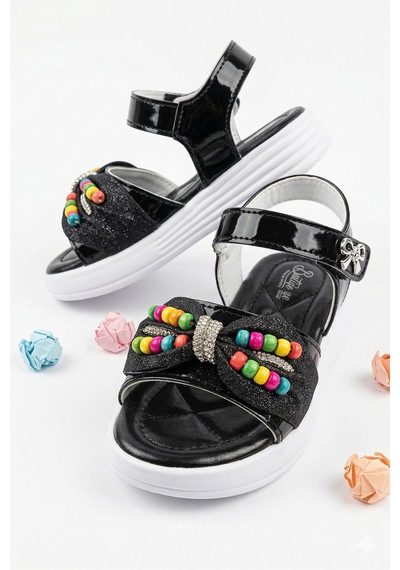 N Moda Çocuk Sandalet ,bebek Sandalet , Düğün Ayakkabısı , Kaydırmaz Yazlık Şık Çocuk Ayakkabısı Siyah N Moda Çocuk Sandalet ,bebek Sandalet , Düğün Ayakkabısı , Kaydırmaz Yazlık Şık Çocuk Ayakkabısı Siyah