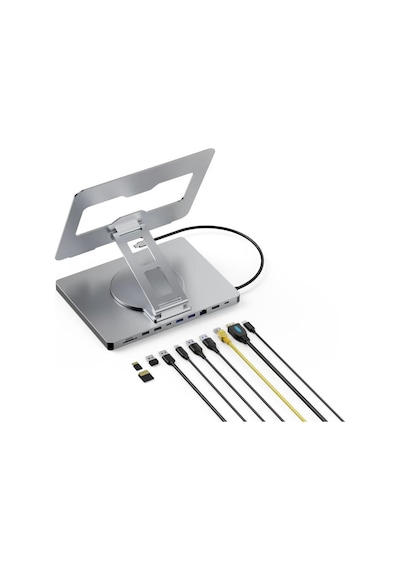 Codegen 10 İn 1 Çok Fonksiyonlu Type-c Hub Notebook Macbook Standı Usb-c Docking Station Nsc-101-217717