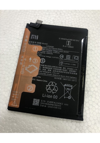 Xiaomi Mi 11 Lite Batarya 4250 Mah
