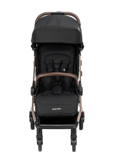 Maxi-Cosi Eva Otomatik Katlanan Kompakt Bebek Arabası Essential Black Champagne