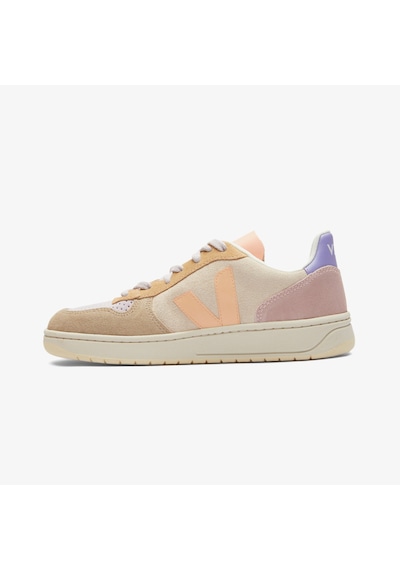 Veja V10 Suede Kadın Krem Sneaker