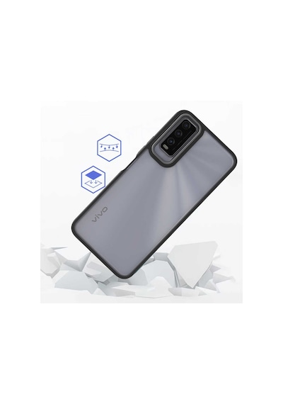 Vivo Y20S Kılıf Zore Flora Kapak (543123702)