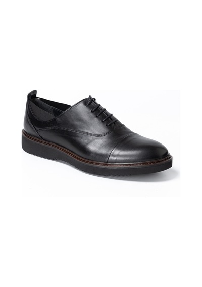 Klasik Ayakkabı Erkek Ka-26y-c4627 John May Casual Shoe Black Bambi Siyah