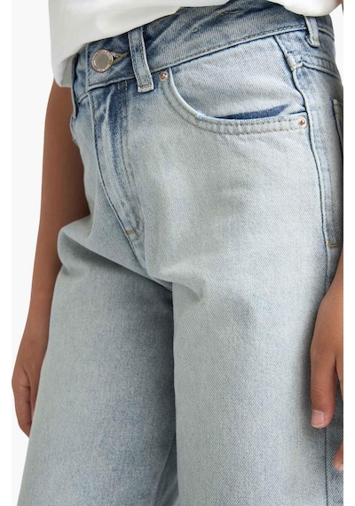 Defacto Kız Çocuk 90s Wide Leg Geniş Paça Jean Pantolon F7540a825aunm39 Mavi Defacto Kız Çocuk 90s Wide Leg Geniş Paça Jean Pantolon F7540a825aunm39 Mavi