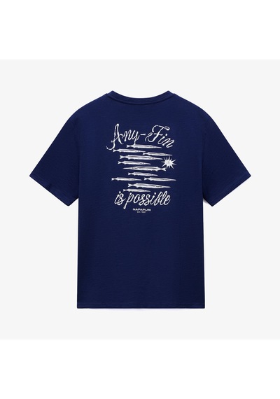 Napapijri S-elior Erkek Lacivert T-shirt Np0a4hzyb2q1 Çok Renkli