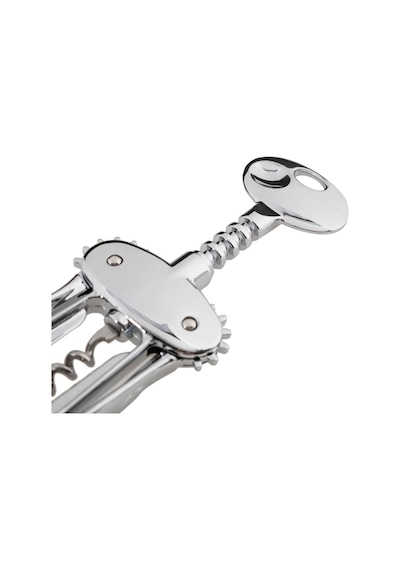 Metal Tirbuşon Şarap Açıcı 304 Paslanmaz Çelik Mantar Kapak Açacağı, Dayanıklı Ve Ergonomik Ş Krom
