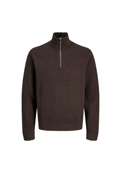 Jack & Jones Jprmılano Stıtch Knıt Half Zıp Sn Delicioso