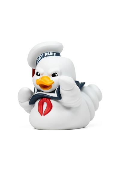 Tubbz Eco: Hayalet Avcıları - Stay Puft Cosplaying Rubber Duck Vinil Figür Açık Bej