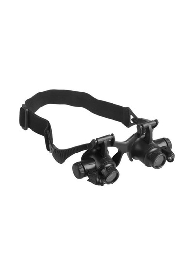 Gözlük Modeli 10x 15x 20x 25x Lens,2led Işıklı,büyüteç -
